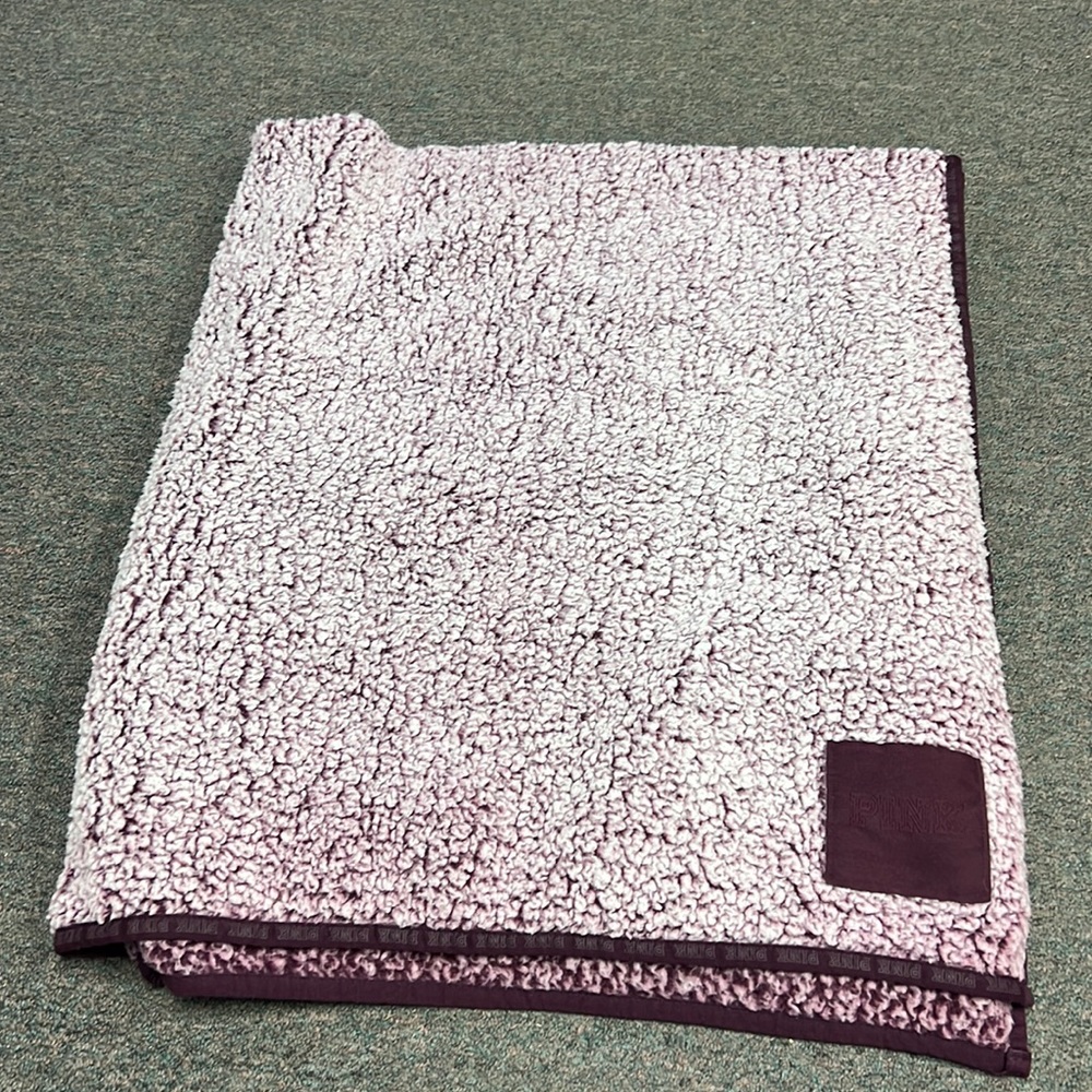 Pink Victorias Secret Blanket